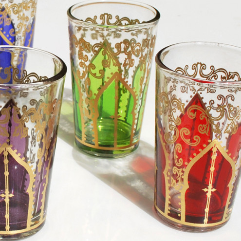 Orientalische Teegläser "Bab" 6 Stück