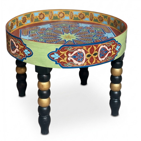 Orientalischer Teetisch niedrig JAFNA-2