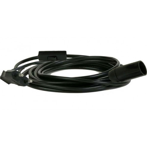 Schalter-stecker-Kabel-Fassung kombination für Hennlampen, Eisenlaternen ...