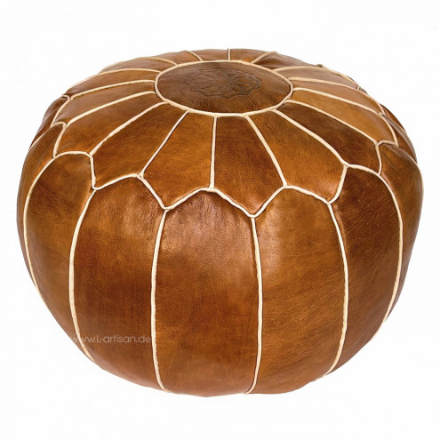 Ledersitzkissen KORA-MAR1 Cognac