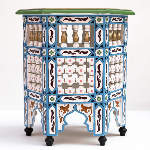 Arabischer handbemalter Tisch BYAD