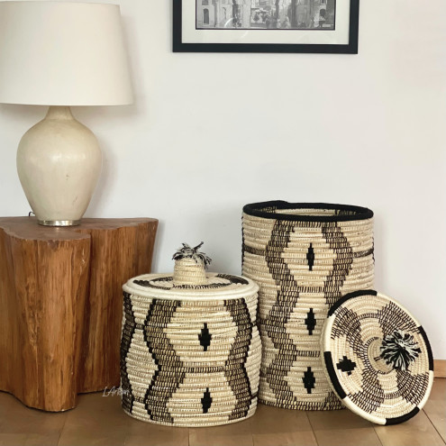 Handgeflochtener Aufbewahrungskorb NAGA