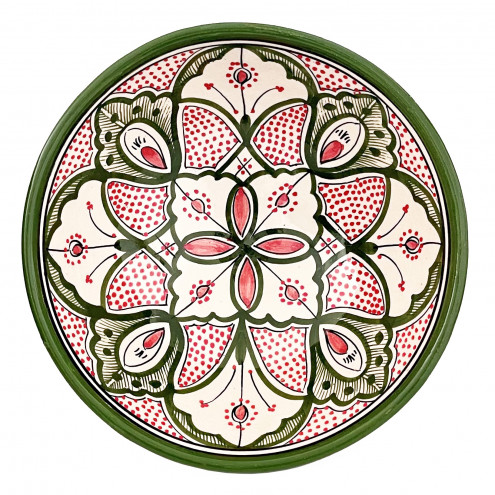 Marokkanische Keramikschale SAFI-3 Ø20 cm – handbemalt