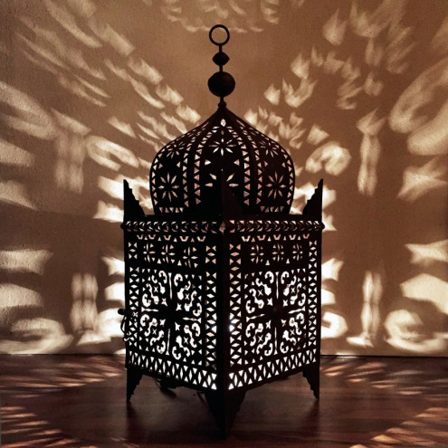 Orientalische Eisenlaterne JAMA H80cm