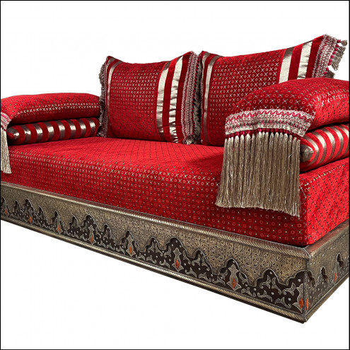 Marokkanisches Sofa aus Messing ELIA