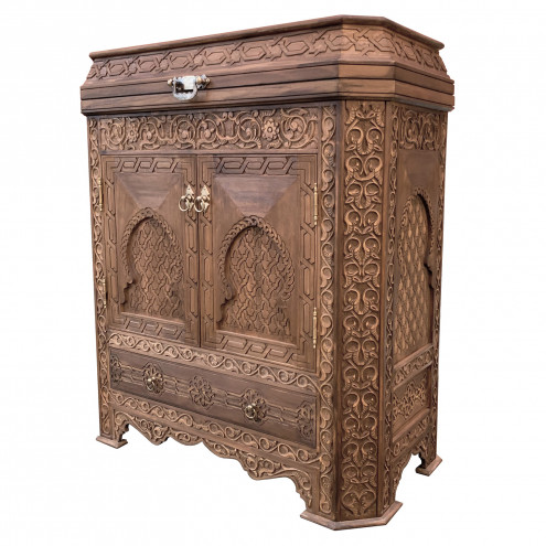 Marokkanischer Cedernholz Schrank AMAL