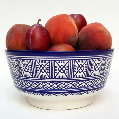 Marokkanische Schüssel FES-BW-II Ø20cm