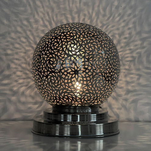 Marokkanische versilberte kugelleuchte FAIZA-S
