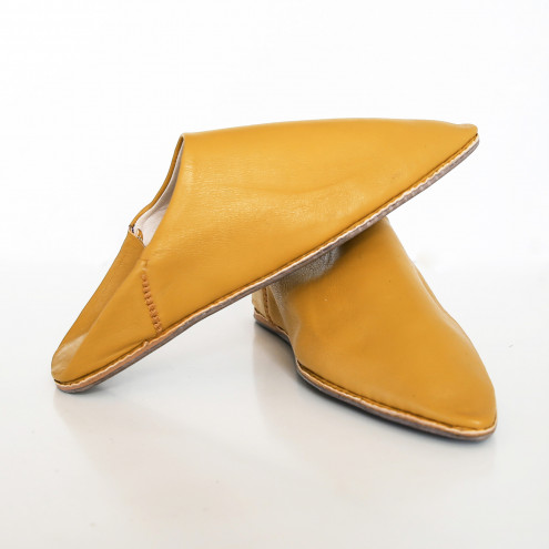 Orientalische Spitzschuhe FEZ gelb