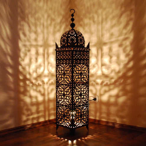 Marokkanische Eisenlaterne SAMA H160cm