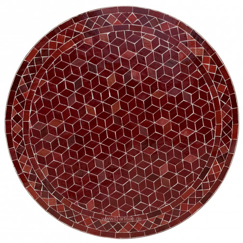 Mosaiktisch rot 80cm NASAK