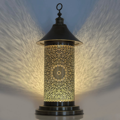 Marokkanische Messing Stehleuchte NADIRA