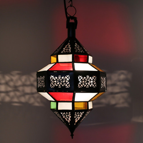 Marokkanische Hängeleuchte "Salma" Multi