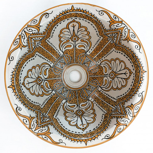 Handbemaltes Waschschüssel aus Marokko TG-I