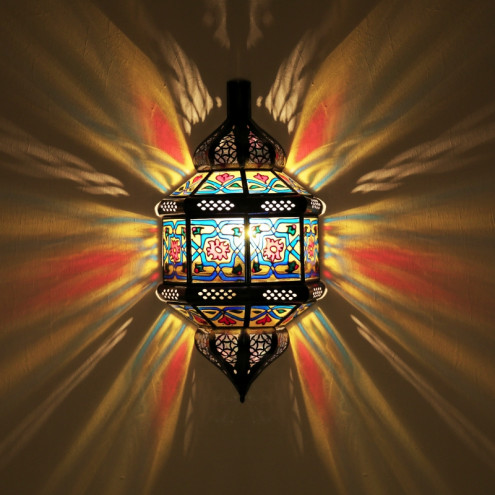 Marokkanische Glas Wandleuchte TITA MELOUNA