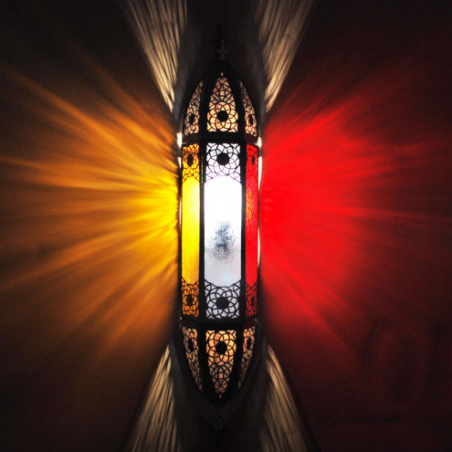 Marokkanische Wandleuchte aus Glas COMERA Multi