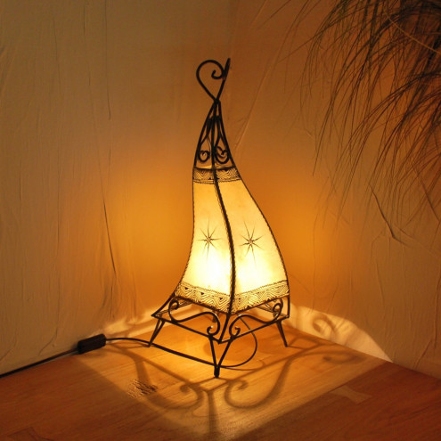 Hennaleuchte CANAR H60cm Natur