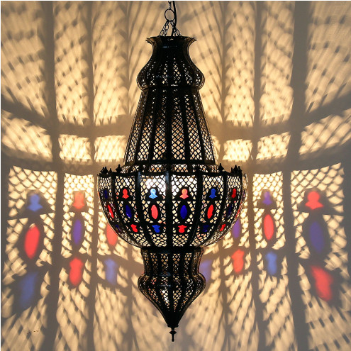 Orientalische Deckenlampe JALILA H80cm