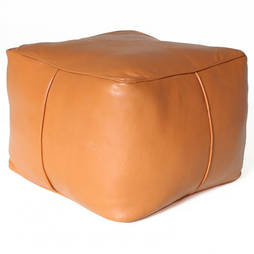 Marokkanisches Sitzkissen CARRE 45x45 cm Braun