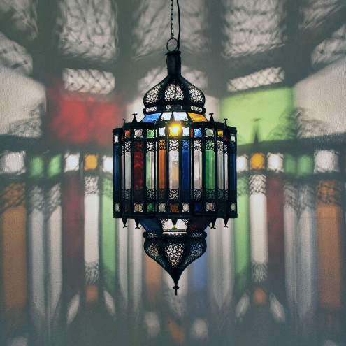 Orientalische Hängeleuchte MOULA-OLIDAT XL H85cm