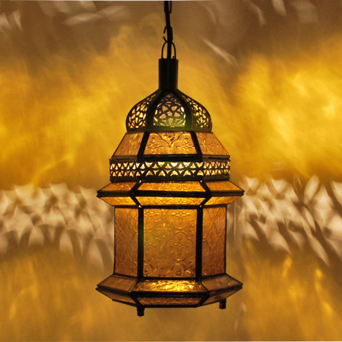 Orientalische Laterne MSEDDES Amber