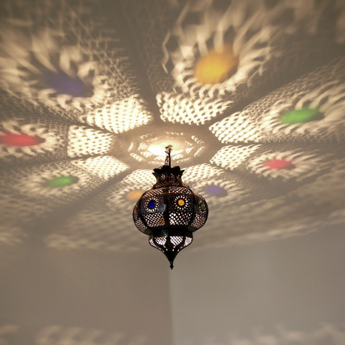 Orientalische Deckenleuchte Pelota