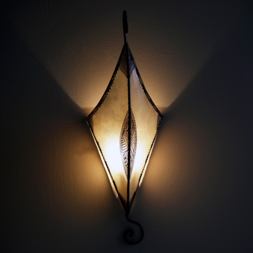 Marokkanischer Lampenschirm RISCHA Natur H47cm