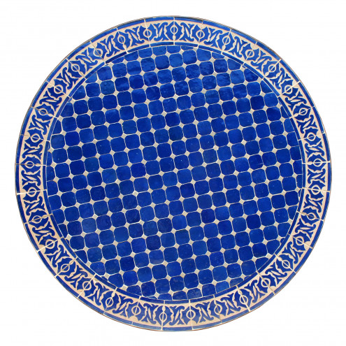 Marokkanischer Bistrotisch aus Mosaik SERGA D100cm