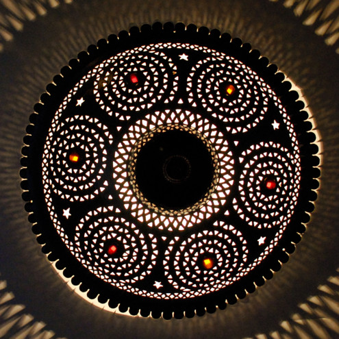 Marokkanische Deckenlampe "Tassa-Koba" D60cm