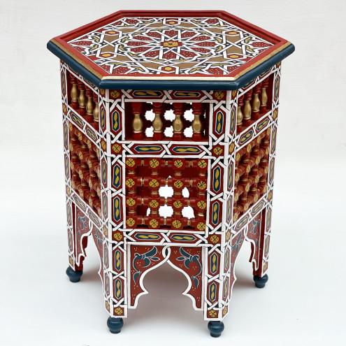 Orientalischer handbemalter Teetisch ROYA