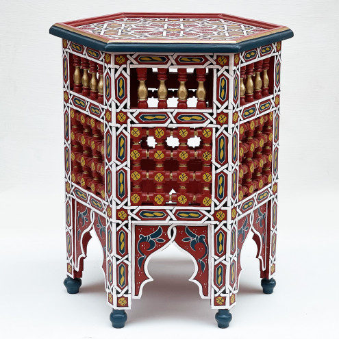 Orientalischer handbemalter Teetisch ROYA