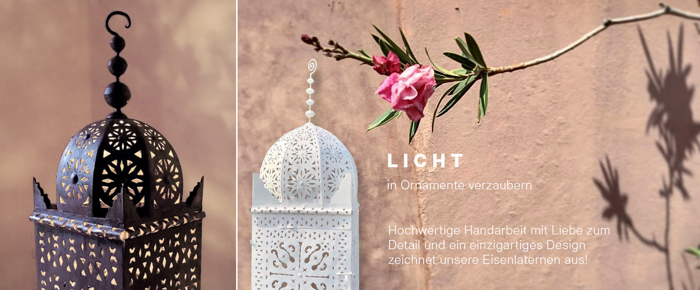 Eisenlaternen aus Marokko