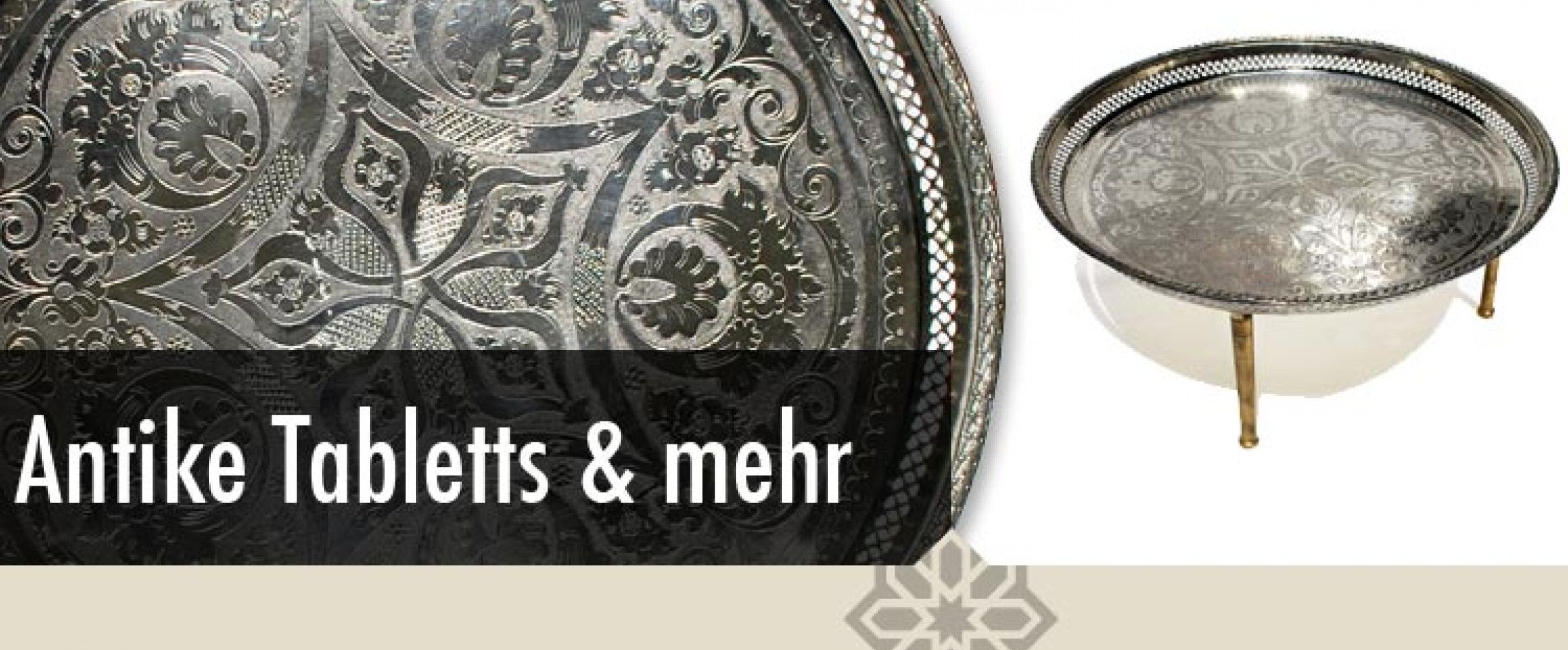Antike Tabletts & mehr