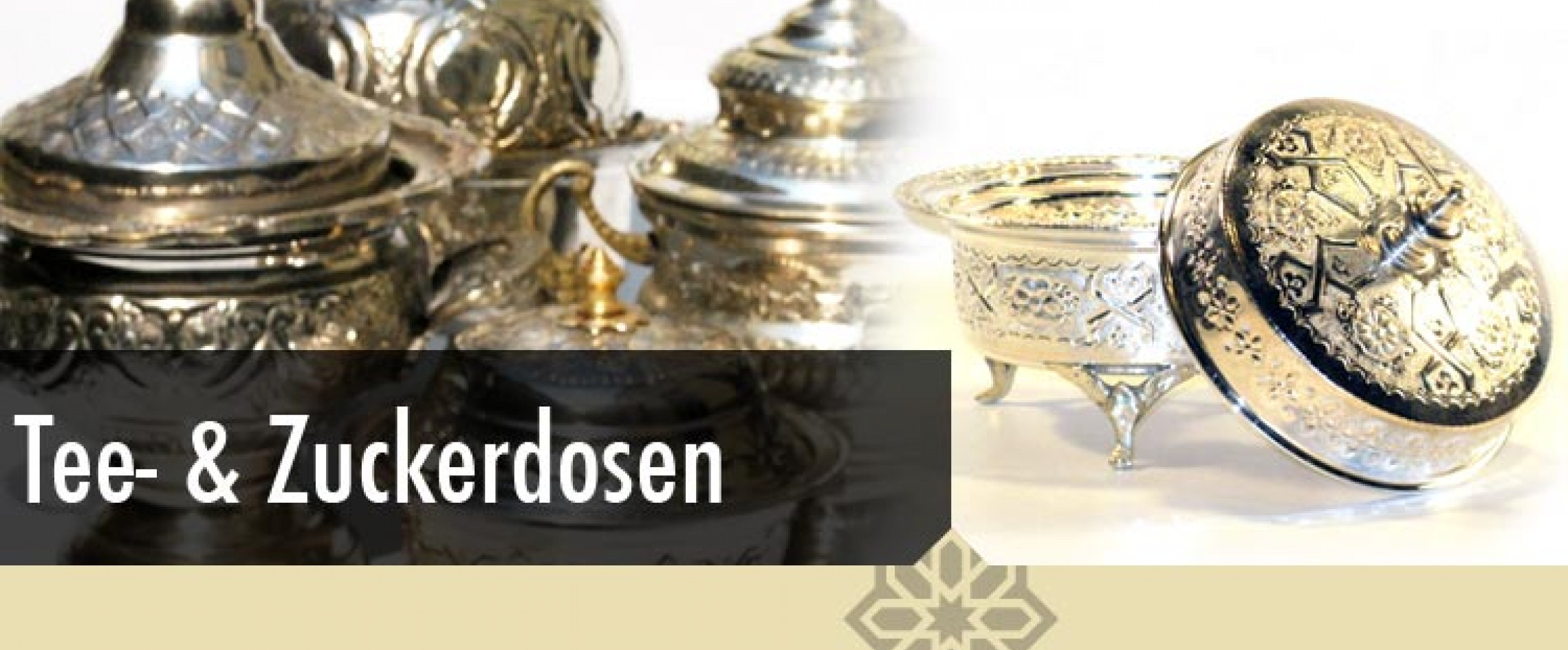 Tee- & Zuckerdosen