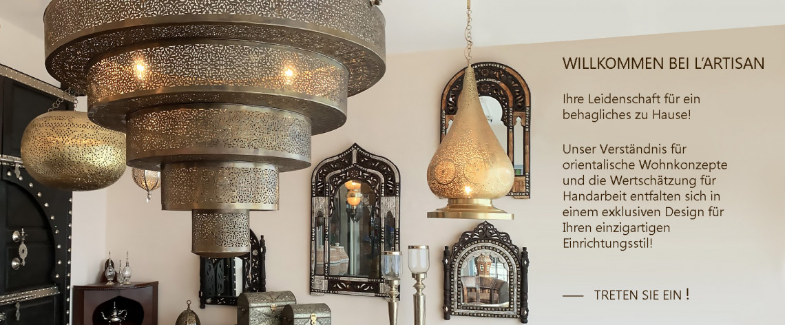 Orientalische Möbel & Lampen aus Marokko Orientalische Möbel & Lampen aus Marokko
